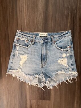 Abercrombie & Fitch High Ride Mom Shorts